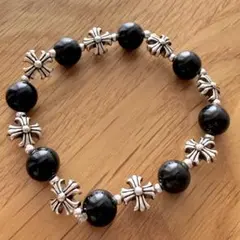 美品◎クロスブレスレット