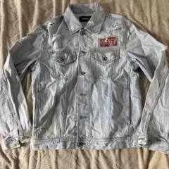 DIESEL ディーゼル　ダメージデニムジャケット