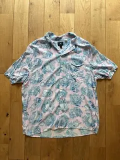 H&M スポンジボブ 半袖アロハシャツ Lのサムネイル