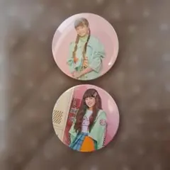 Girls2 缶バッジ 2種セット 原田都愛 完売品 終売品のサムネイル