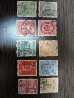 昭和】日本 使用済み 切手 セット 1953-1957【レトロ】 - メルカリ