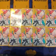 【10枚】ウタ スリーブ ③ ワンピースカード ドンカード