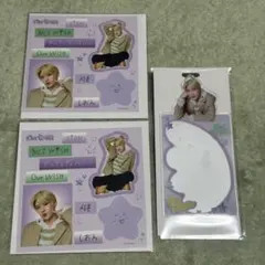 NCTWISH ラントイ シオン フォトカードスリーブ ステッカー