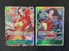 決戦の刻 ボア・ハンコック SRパラレル プラス サカズキとルフィのSR