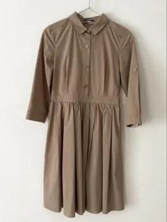 BLUE LABEL シャツワンピース ベージュ 36