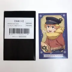 鬼滅の刃　AGF2025 ランダムチェキ風ブロマイド 箔押し　レア　我妻善逸