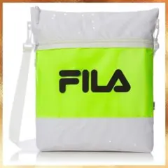 フィラ ショルダーバッグ 斜めがけ 大容量 A4 カジュアル イエロー