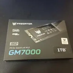 m.2 ssd 1TB Predator GM7000 1TB SSD中古 - メルカリ