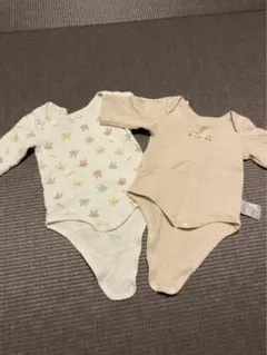 長袖　肌着　ロンパース70