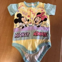 ディズニー　ミッキー　ミニー　ロンパース　サイズ70-80