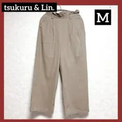 tsukuru & Lin.フリルワイドパンツ レディースパンツ