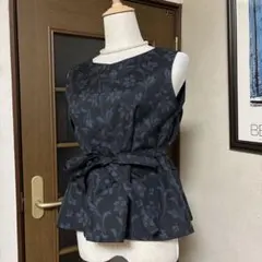 着物リメイク 大島紬から袖なしカシュクールワンピース - メルカリ