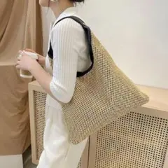 新品未使用☆ 人気♡ハンドバッグ マザーズバッグ 大容量 韓国 ベージュ