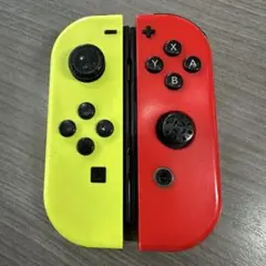 【ジャンク】Joy-Con 左右セット ネオンイエロー ネオンレッド
