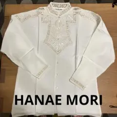 Hanae Mori 長袖ブラウス 刺繍 レースのサムネイル