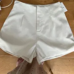 GRL ハイウエストショートパンツ ホワイト Lのサムネイル