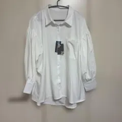 未使用　terawear ホワイト ラッシュシャツ LLサイズ