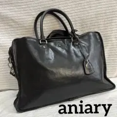 aniary（アニアリ） オールレザー 2層式 2way ブリーフケース 本革のサムネイル