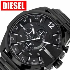 DIESEL ディーゼル DZ4283メガチーフ 電池交換済み