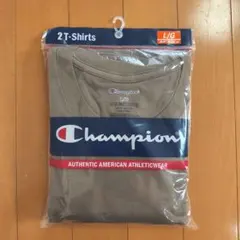 ⭐️新品未開封⭐️チャンピオン　パックTシャツ 2枚セット　カーキ　L