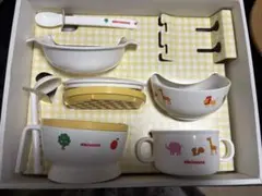 [ミキハウス] テーブルウエアセット　ベビー食器セット（スプーンとフォークなし）