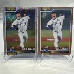 Cole Ragans 2026 Topps 2枚セット