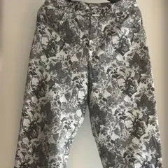 アッシュペーフランス購入　シルバーパンツ M