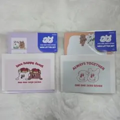 ONE ONE ZERO SEVEN ミニレターセット