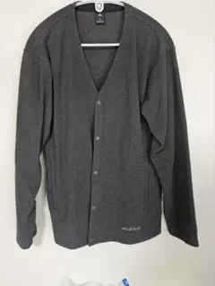 mont-bell グレー カーディガン Sサイズ