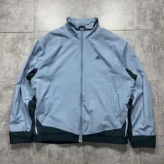 00s adidas ナイロン ジャケット ライトブルー 万国旗タグ