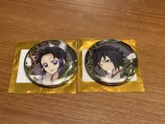 鬼滅の刃 干支2025 巳年 ランダム箔押し缶バッジ 冨岡義勇・胡蝶しのぶ