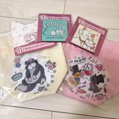 happyくじ ハッピーくじ にゃんにゃんにゃん マリー 巾着ポーチ ステッカー