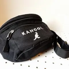 【KANGOL】KANGOL カンゴール ボディバッグ ブラック