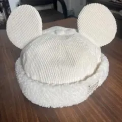 東京ディズニーリゾート キャップ　ホワイト　ミッキーマウス帽子
