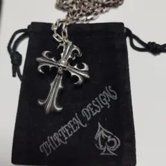 THIRTEEN DESIGNS 3 ネックレストップ シルバー. THIRTEEN DESIGNS official サーティーンデザインズ Large Heart 2