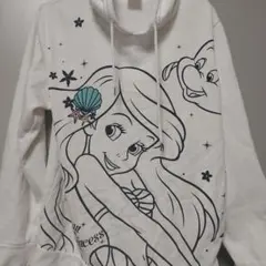 ディズニー プリンセス リトルマーメイド アリエル パーカー L