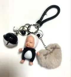 パンダ着ぐるみキャラクター キーホルダー