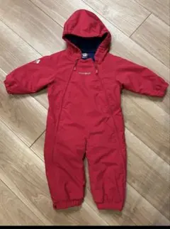 モンベル　ジャンプスーツ　フード付き　スキーウェア 80