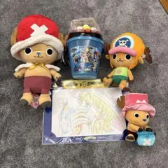 ワンピース トニートニー・チョッパー ぬいぐるみセット ポップコーンバケツ