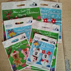 Disney Resort クリスマス ショッパー袋 12枚セット