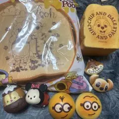 Disney ディズニー スクイーズ 8点セット