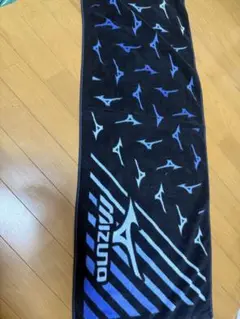 Mizuno ミズノ 野球 応援タオル 黒/青 タオル