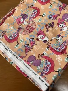 レア！マイメロディ 生地 ハギレ レトロ 当時物 - メルカリ