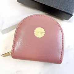 皇居限定】桜ピンク 馬蹄型小銭入 コインケース 財布 皇居財布 箱付き