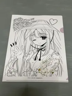 JA羽後　西又葵コラボクリアファイル　2024 未使用　最終出品　即購入OK