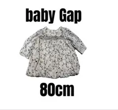 【babygapベビーギャップ】美品　花柄ワンピース　女の子 ベビーキッズ　80