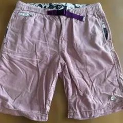 Dick Brewer REVER ピンク コーデュロイショートパンツ