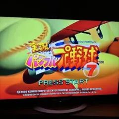 動作確認済 【PS2】実況パワフルプロ野球7 パワプロ