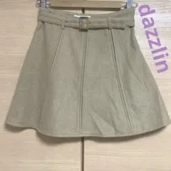 dazzlin ベルト付ミニスカート