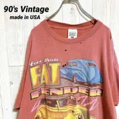 90s USA製 NICE MAN FORD FAT FENDER Tシャツ